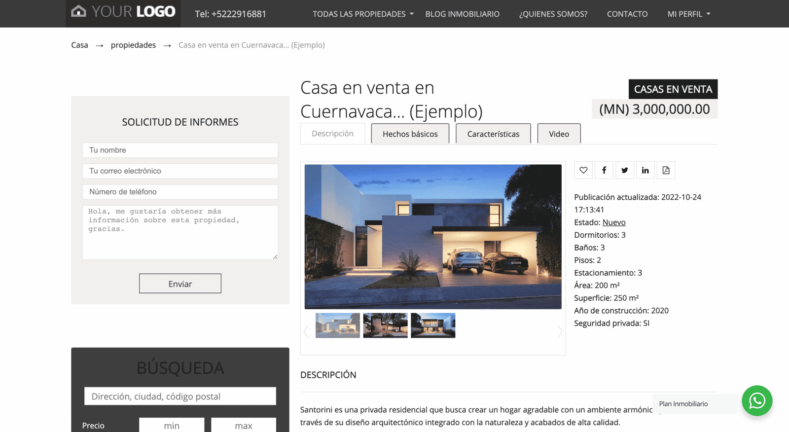 Diseño de páginas web para inmobiliarias